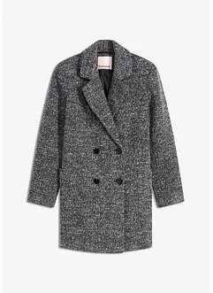 Korte jas in wollen look, bonprix