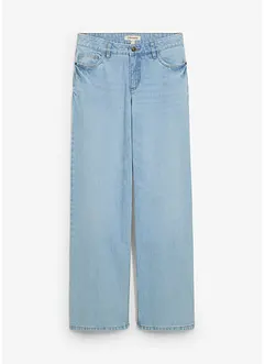 Loose straight jeans  mid waist, bonprix