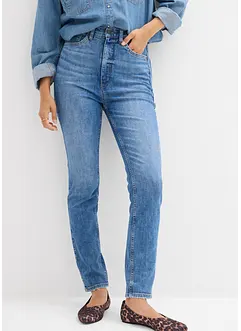 Skinny jeans high waist, cropped, bonprix