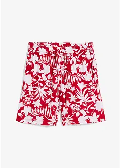 Wijde viscose short met high waist comfortband, bonprix