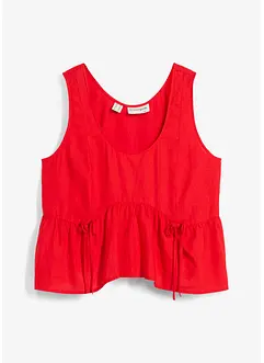 Blouse in een luchtige linnenmix, bonprix