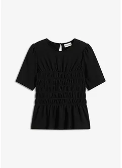 Shirt met smokwerk, bonprix