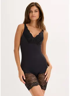 Medium corrigerende body met korte pijpen, bonprix