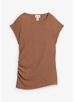 Asymmetrische top van lichte crêpe, bonprix