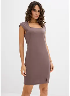 Mini jurk met split, bonprix
