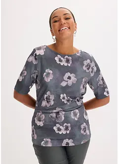 Shirt in een zachte viscosemix, bonprix