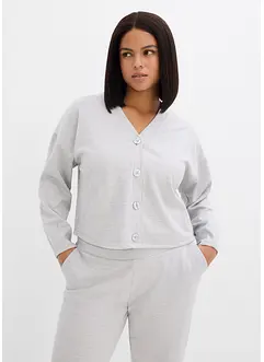 Sweatvest in een viscosemix, bonprix