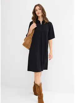 Polojurk van zachte scuba, bonprix