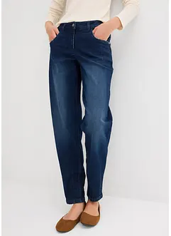 Barrel jeans mid waist, bonprix