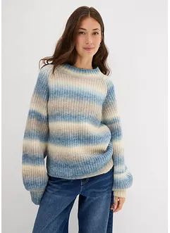 Grof gebreide trui van zachte wolmix, bonprix