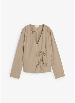 Blouse in een fijne ribstructuur, bonprix