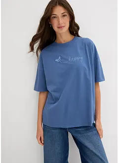 Oversized shirt van puur biologisch katoen, bonprix