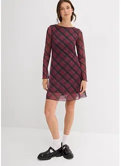 Mini jurk van fijn mesh, bonprix