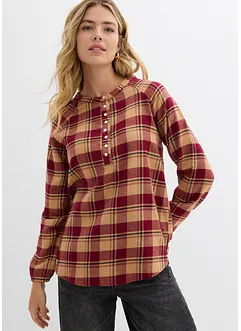 Tuniek van flanel, bonprix