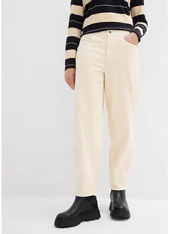 Corduroy broek in barrel model, bonprix