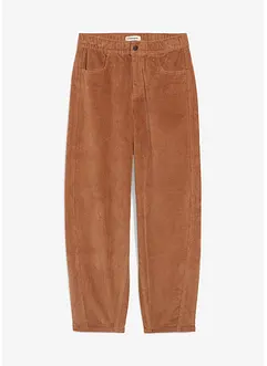 Corduroy broek in barrel model, bonprix