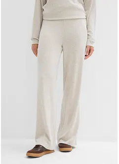 Palazzo broek in een gebreide look, bonprix