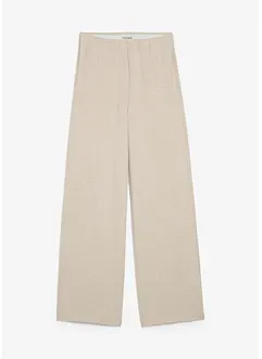 Palazzo broek in een gebreide look, bonprix