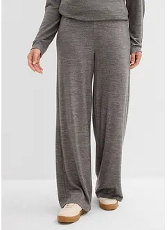 Palazzo broek in een gebreide look, bonprix