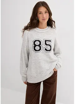 Oversized trui met oversized schouders, bonprix
