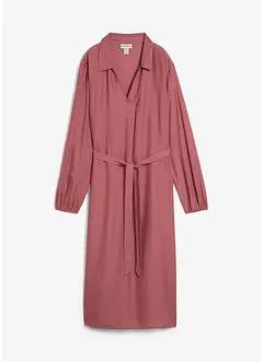 Midi jurk van soepele viscose, bonprix