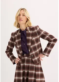 Geruite blazer, bonprix