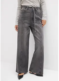 Wide leg jeans high waist, bonprix