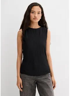 Blouse van gestructureerde crinkle, bonprix
