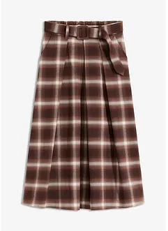 Plooirok met riem (2-dlg. set), bonprix