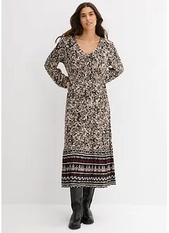 Maxi jurk van een zachte viscose-elastanmix, bonprix