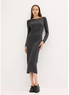 Midi-jurk met kasjmier, bonprix