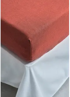 Hoeslaken van hoogwaardig linnen, bonprix