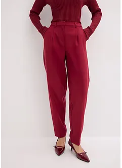 Stoffen broek in barrel fit, bonprix