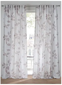 Gordijn van gerecyled polyester (1 stuk), bonprix