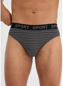 Slip met katoen (set van 4), bonprix