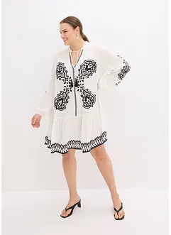 Tuniekjurk van gestructureerde viscose, bonprix
