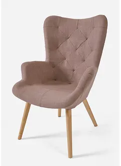 Fauteuil met diagonaal stiksel, bonprix