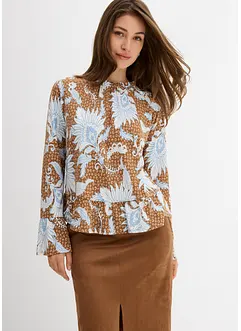 Shirtblouse van een zachte modalmix, bonprix