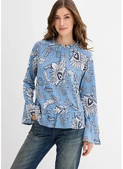 Shirtblouse van een zachte modalmix, bonprix
