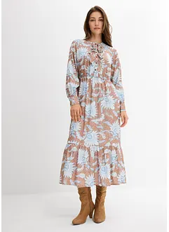 Maxi jurk in een soepele viscosemix, bonprix