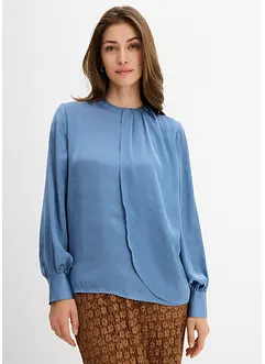 Blouse van elegant satijn, bonprix