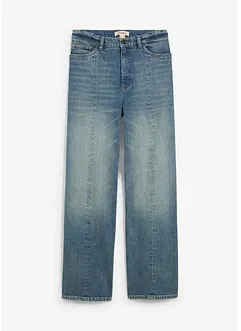 Straight jeans, high waist, low stretch, bonprix