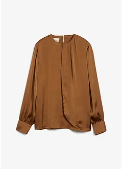 Blouse van elegant satijn, bonprix