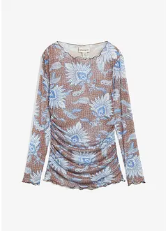 Longsleeve van fijne mesh, bonprix