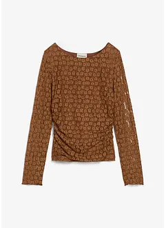 Longsleeve van kant, bonprix