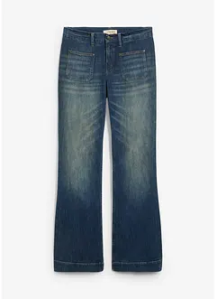 Flared jeans, mid waist, bonprix