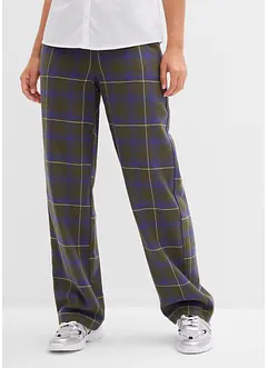 Flanellen broek van puur biologisch katoen, bonprix