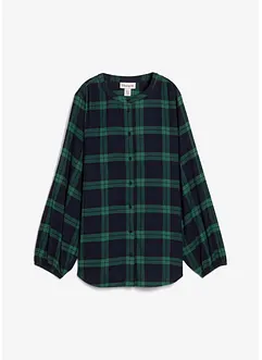 Flanellen blouse van puur katoen, bonprix
