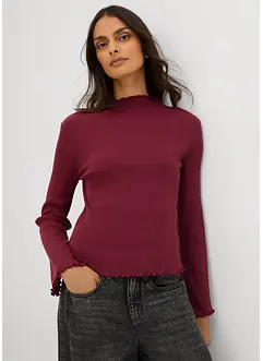 Geribd shirt van puur katoen, bonprix