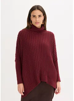 Oversized poncho trui, bonprix